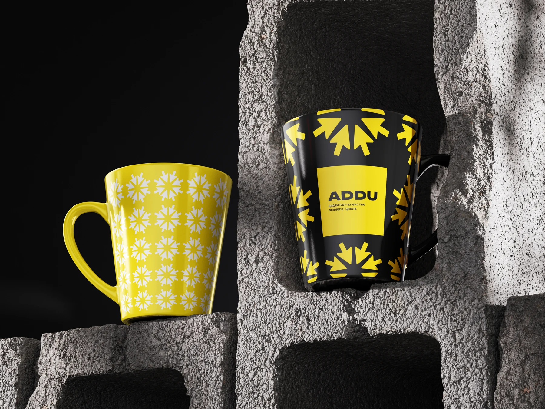 Фирменные кружки ADDU